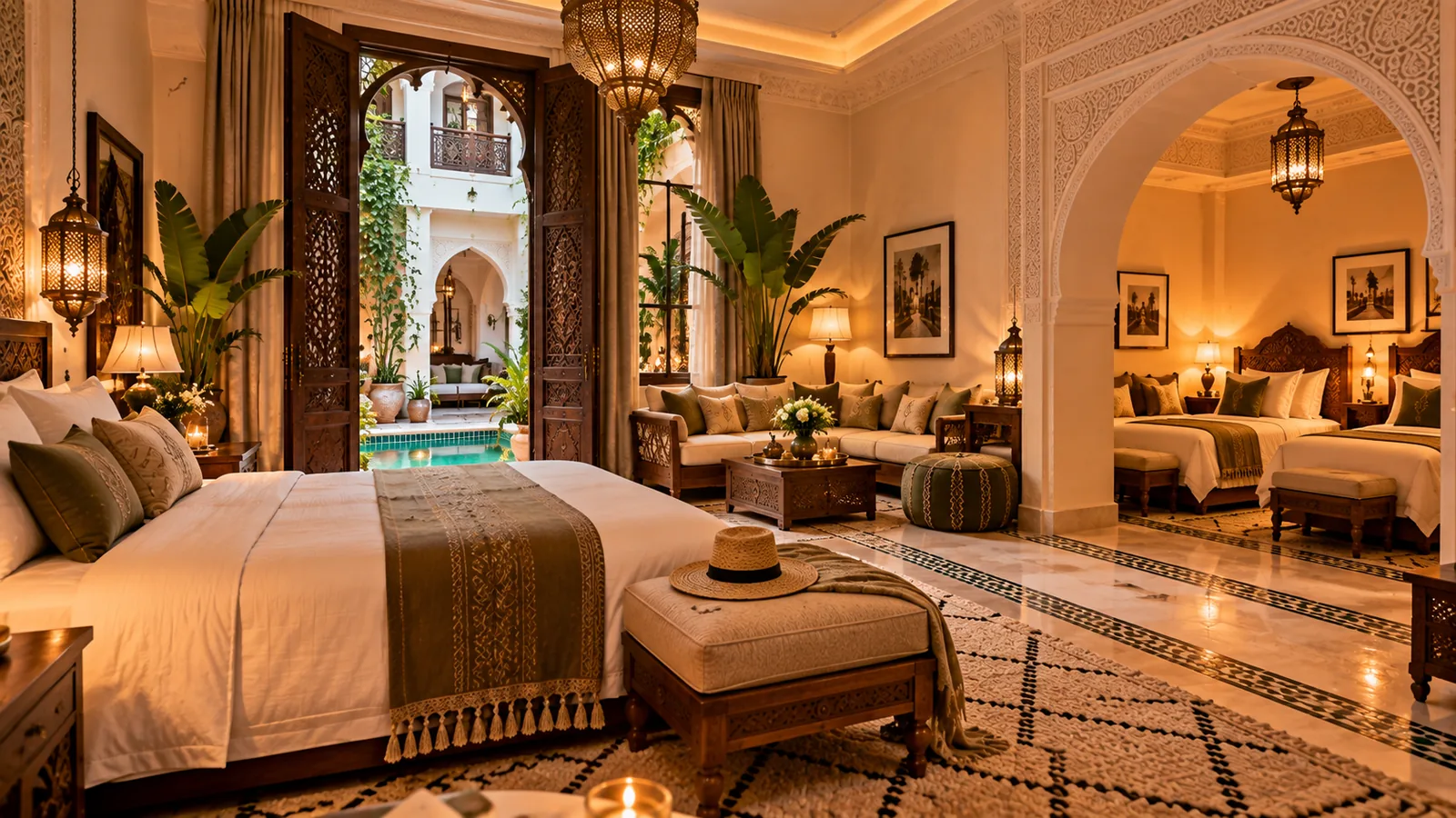 Expérience client dans un riad à Marrakech