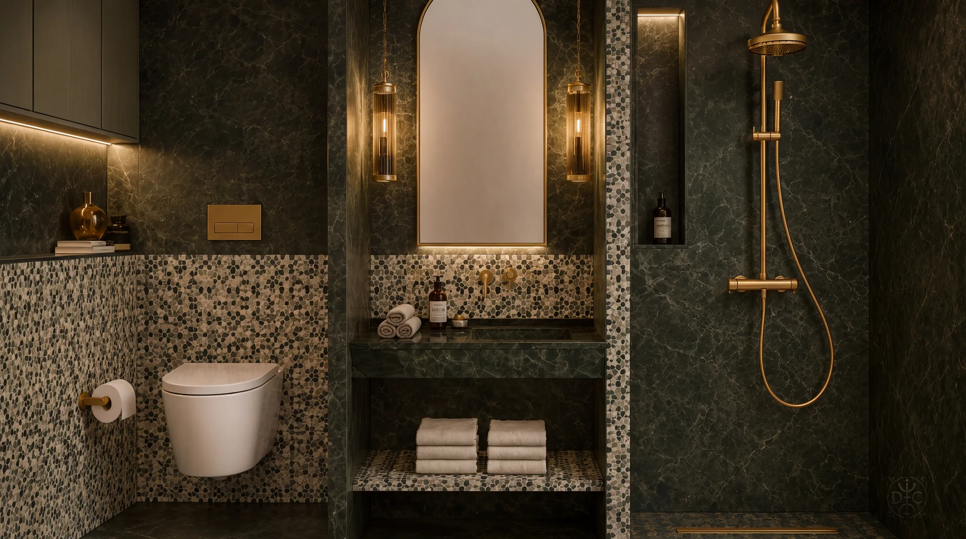 La salle de bains de la suite Le Vizir