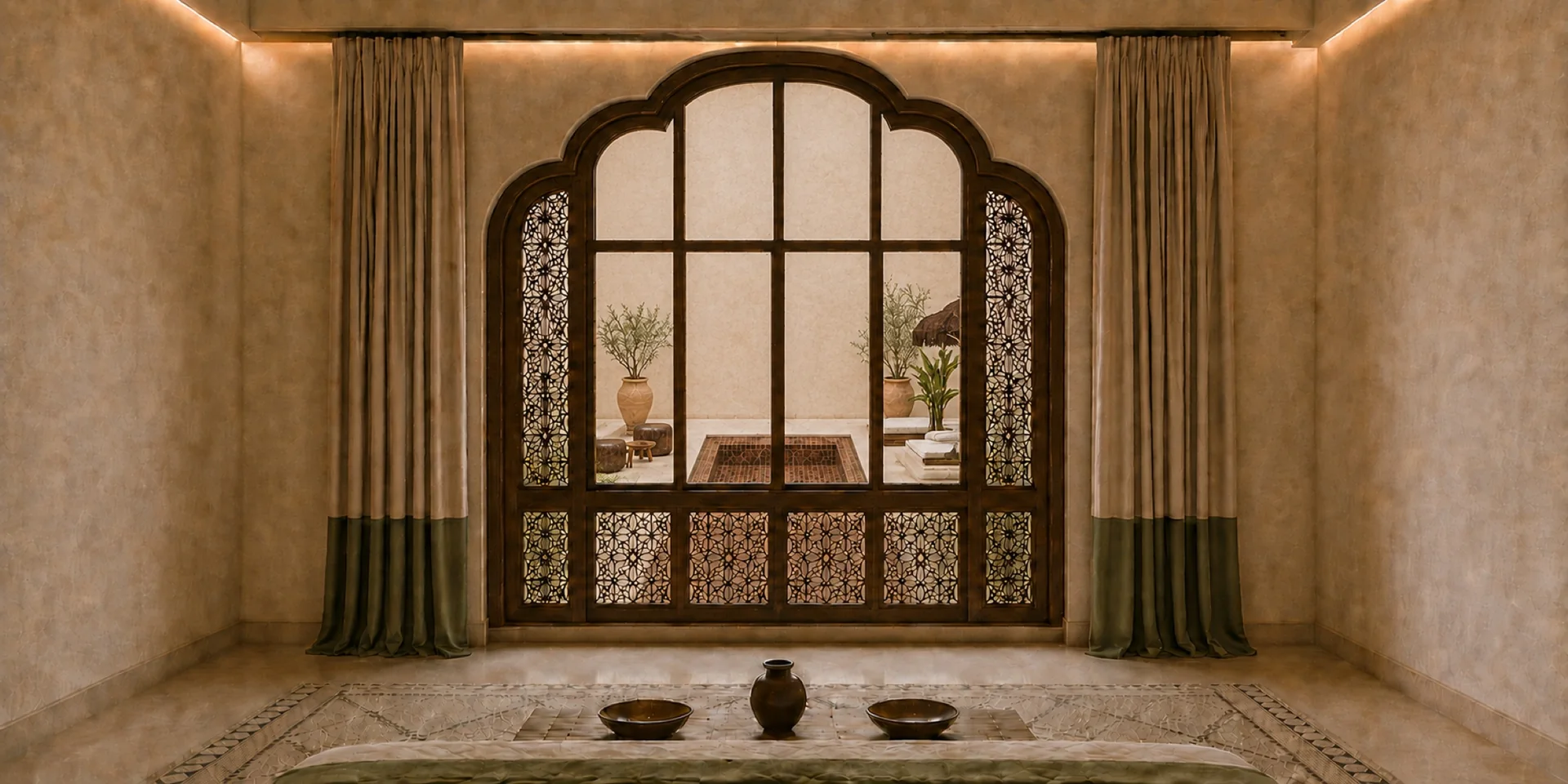Chambre Tawlit — vue opposée